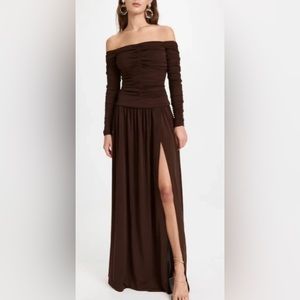 NWT Tanya Taylor Marla dress 🔥 mocha 🔥 size 6